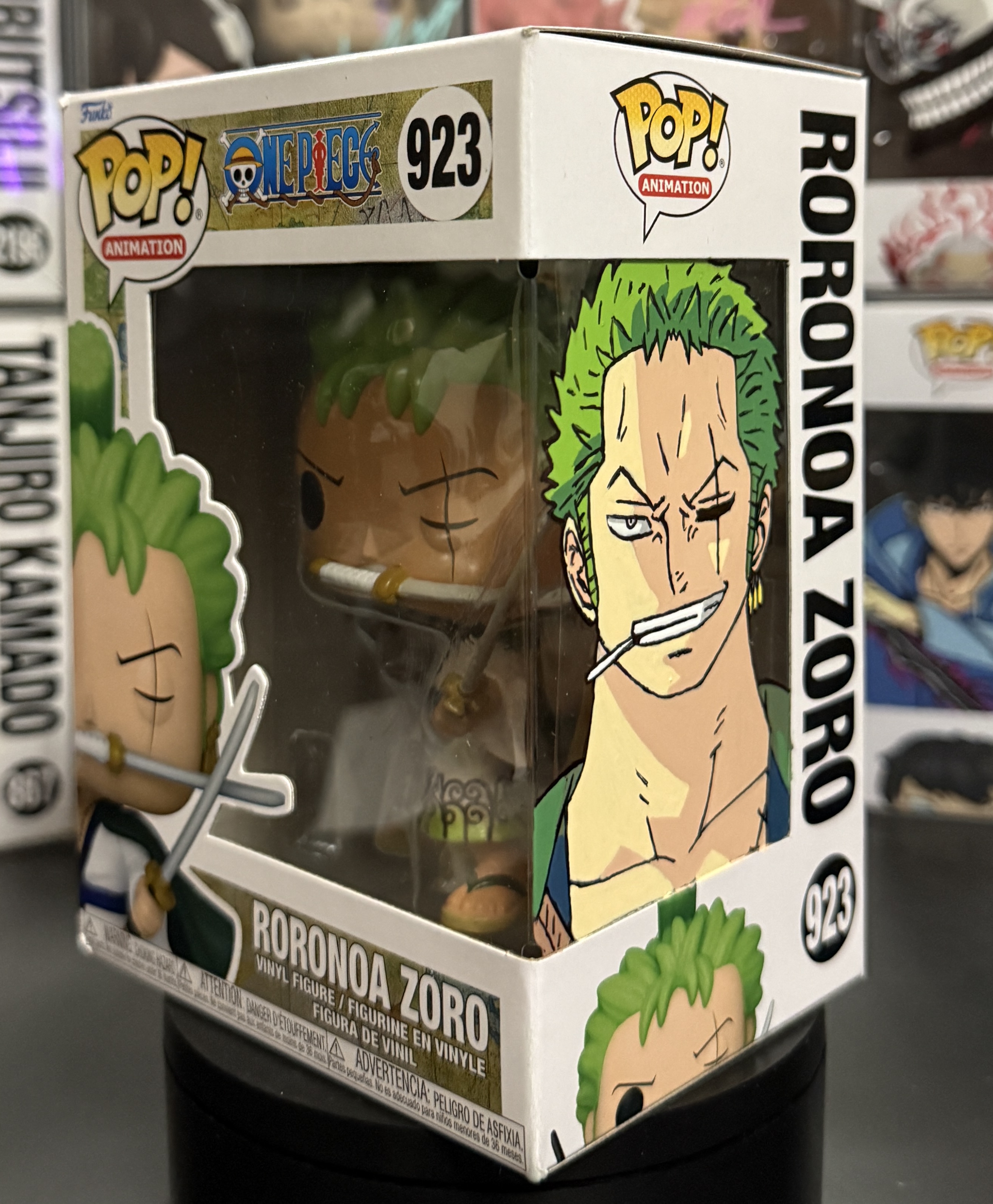 Funko Pop! Roronoa Zoro #923 - One Piece, a custom vinyl figure by ArchersCustomPops