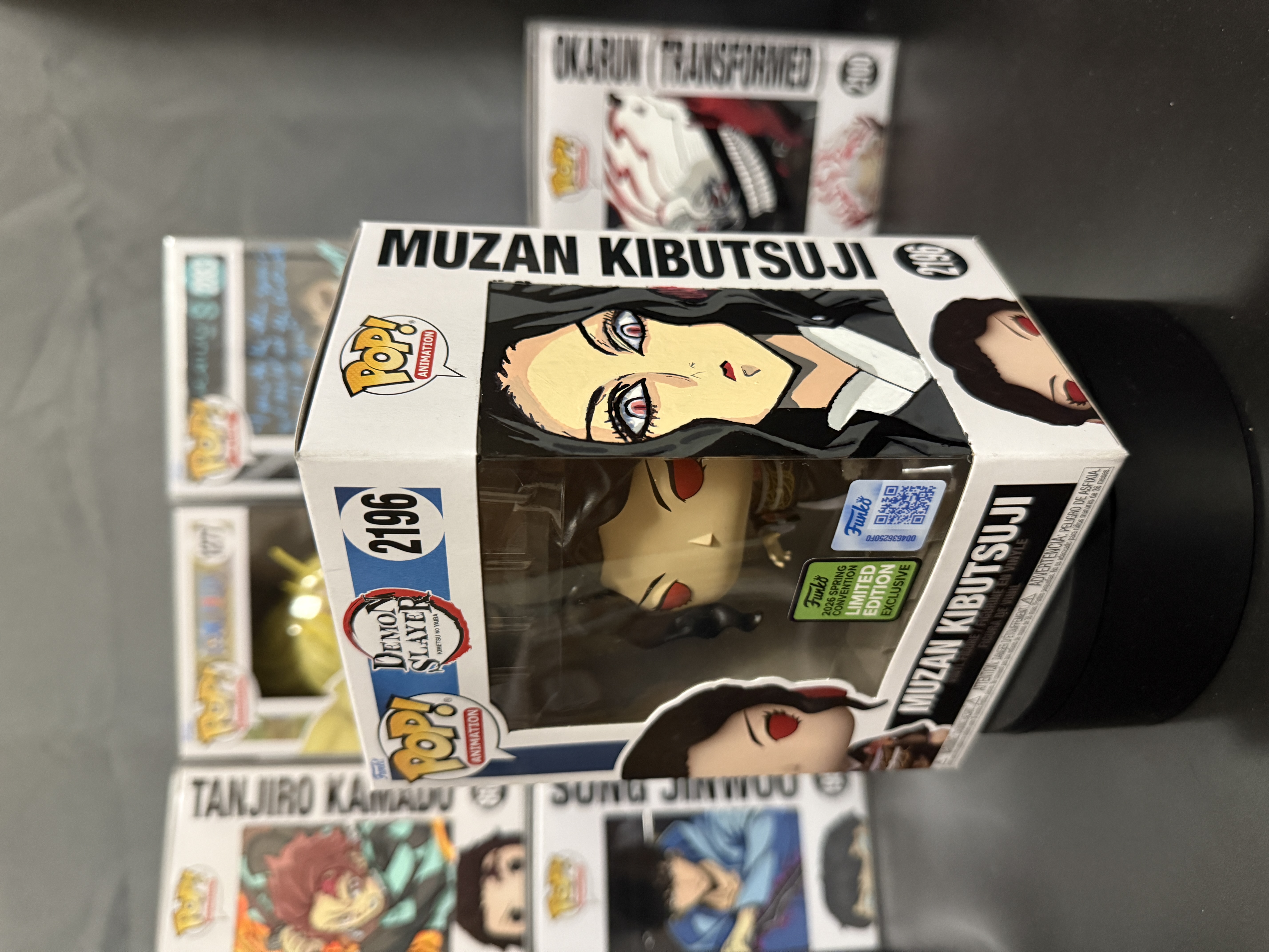 Funko Pop! Muzan kibitsuji #2196 - Demon Slayer, a custom vinyl figure by ArchersCustomPops