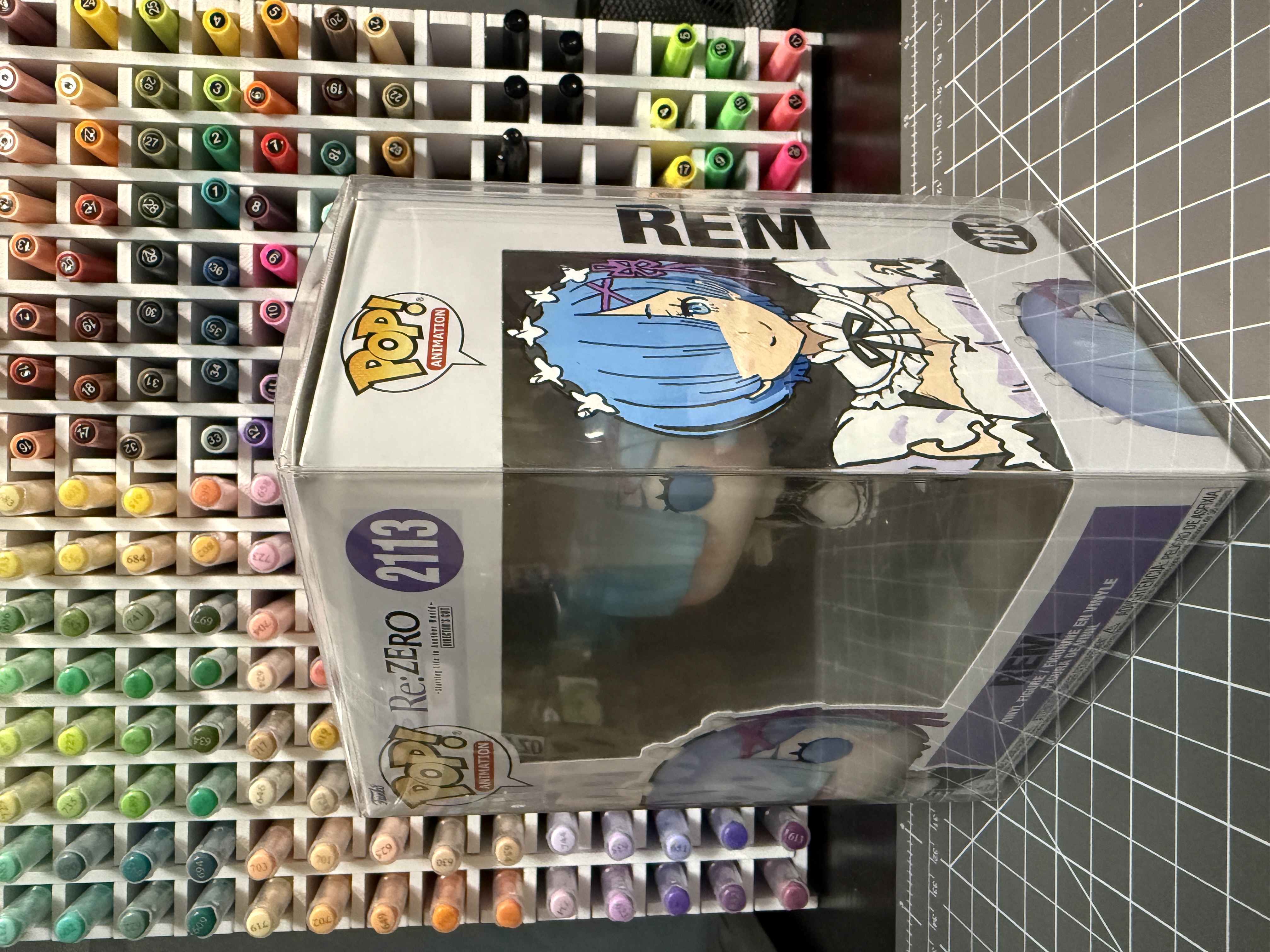 Funko Pop! Rem #2113 - Re:Zero, a custom vinyl figure by ArchersCustomPops