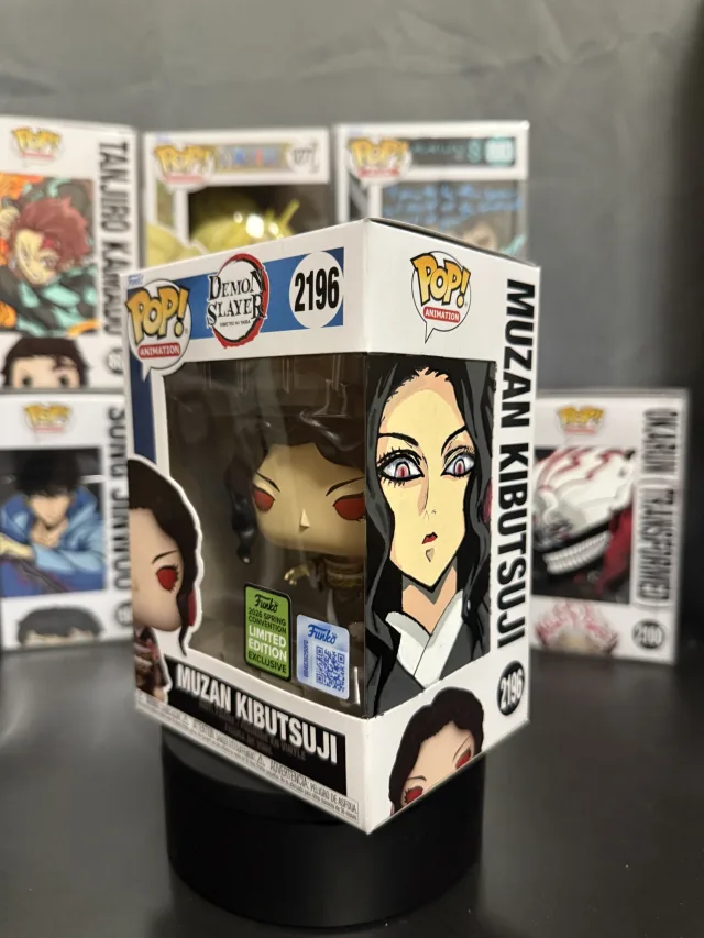 Funko Pop! Muzan kibitsuji #2196 - Demon Slayer, a custom vinyl figure by ArchersCustomPops