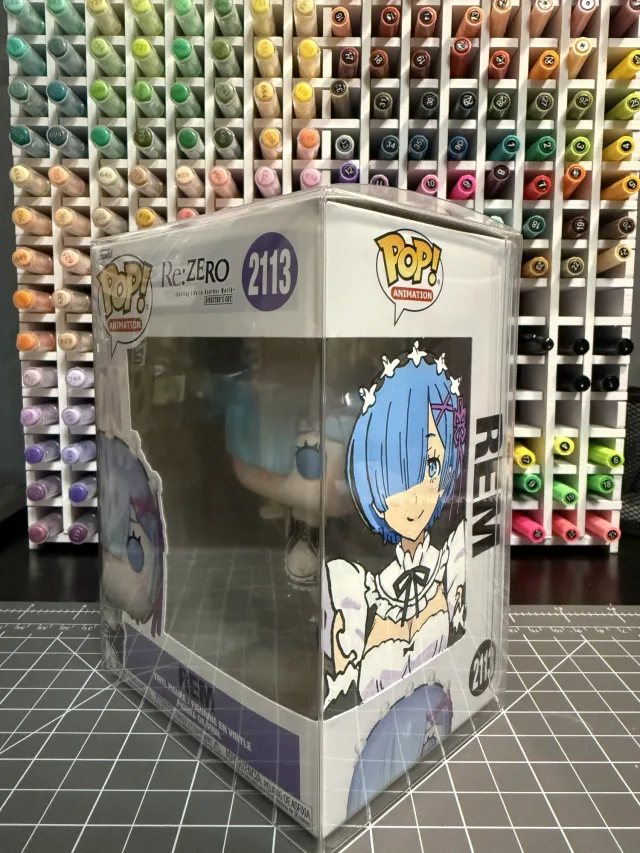 Funko Pop! Rem #2113 - Re:Zero, a custom vinyl figure by ArchersCustomPops