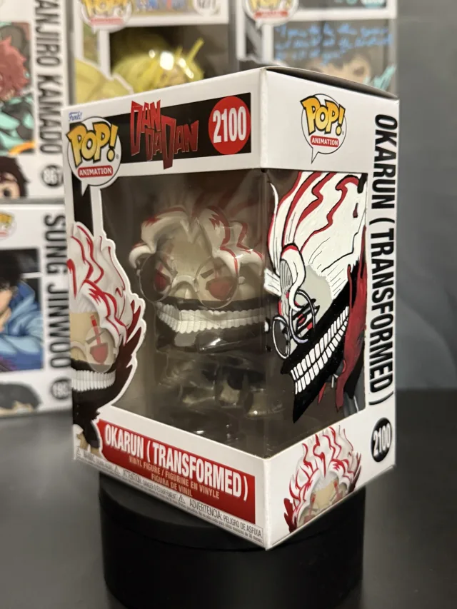 Funko Pop! Okarun (Transformed) # 2100 - Dandadan, a custom vinyl figure by ArchersCustomPops